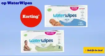 Bol.com op WaterWipes aanbieding