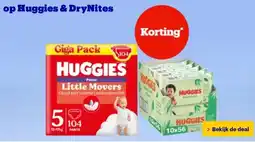 Bol.com op Huggies & DryNites aanbieding