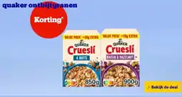 Bol.com quaker ontbijtgranen aanbieding