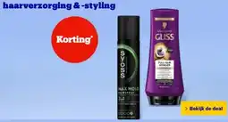 Bol.com haarverzorging & -styling aanbieding