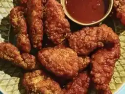 Albert Heijn Korean Style fried chicken met kimchi aanbieding