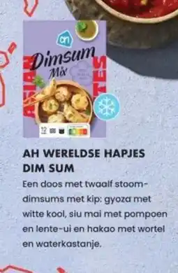 Albert Heijn AH Wereldse hapjes dim sum aanbieding