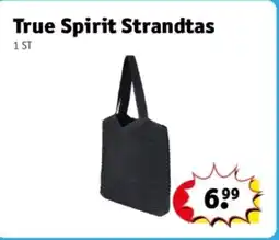 Kruidvat True Spirit Strandtas aanbieding