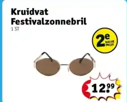 Kruidvat Kruidvat Festivalzonnebril aanbieding