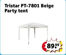Kruidvat Tristar PT-7801 Beige Party tent aanbieding