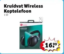 Kruidvat Kruidvat Wireless Koptelefoon aanbieding