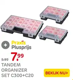 Praxis Tandem organizer SET C300+C20 aanbieding