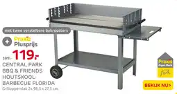 Praxis Central park bbq & friends houtskool barbecue florida aanbieding
