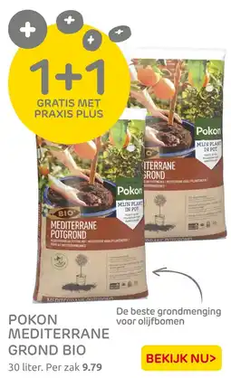 Praxis Pokon mediterrane grond bio aanbieding