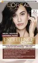 Bol.com Excellence Universal Nudes Universeel Donkerbruin Haarkleuring aanbieding