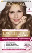 Bol.com Excellence Crème 6 Donkerblond Permanente Haarverf aanbieding