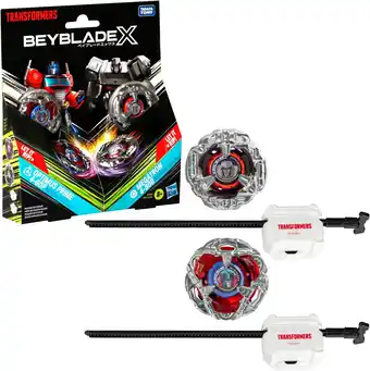 Amazon Beyblade X Transformers-collab, Optimus Prime 4-60P vs. Megatron 4-80B, multipackset aanbieding