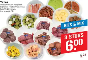 Coop Tapas aanbieding