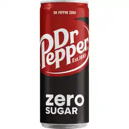 Albert Heijn Dr Pepper Zero sugar aanbieding