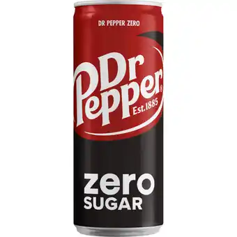 Albert Heijn Dr Pepper Zero sugar aanbieding