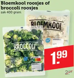 Coop Bloemkool roosjes of broccoli roosjes aanbieding