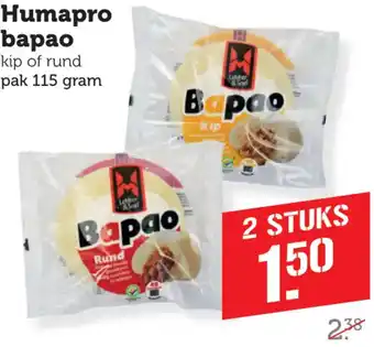Coop Humapro bapao aanbieding
