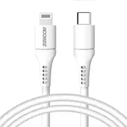 ANWB Accezz Lightning naar USB-C kabel 1 meter Wit aanbieding