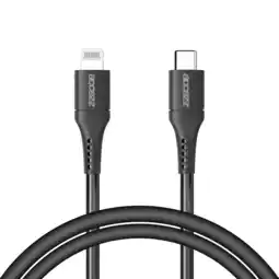 ANWB Accezz Lightning naar USB-C kabel 1 meter Zwart aanbieding