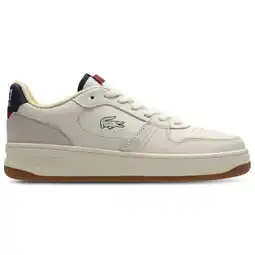 Foot Locker Lacoste L001 Heren Schoenen - Wit - Maat: 41 - Suède - Foot Locker aanbieding