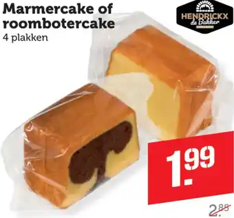 Coop Marmercake of roombotercake aanbieding