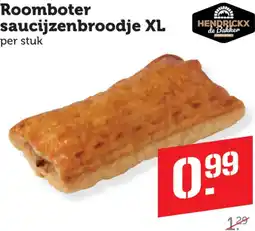 Coop Roomboter saucijzenbroodje XL aanbieding