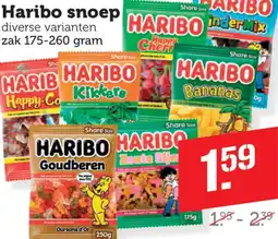 Coop Haribo snoep aanbieding