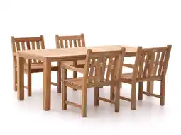 Kees Smit Sunyard Wales/Oxford 200cm dining tuinset 5-delig aanbieding