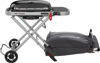 Coolblue Weber Traveler + Weber Traveler Opbergtas aanbieding