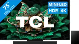 Coolblue TCL 75 QD Mini-led C71K 4K (2025) + TCL Q65H aanbieding