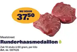 Bidfood Meatstreet Runderhaasmedaillon aanbieding