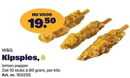 Bidfood W&G Kipspies aanbieding