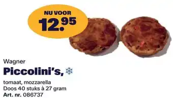 Bidfood Wagner Piccolini's aanbieding