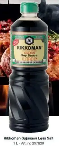 Bidfood Kikkoman Sojasaus Less Salt aanbieding