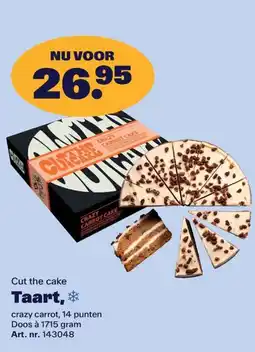 Bidfood Cut the cake Taart aanbieding