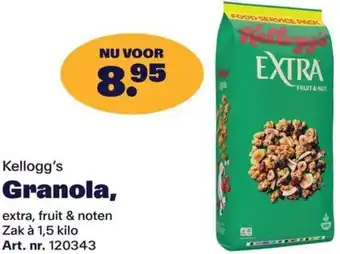 Bidfood Kellogg's Granola aanbieding