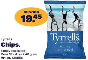 Bidfood Tyrrells Chips aanbieding