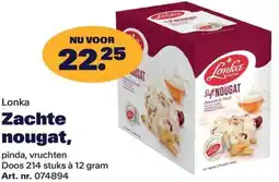 Bidfood Lonka Zachte nougat aanbieding