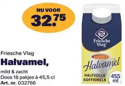 Bidfood Friesche Vlag Halvamel aanbieding