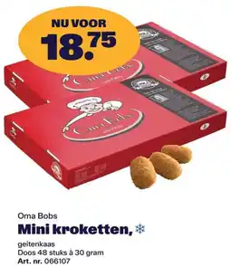Bidfood Oma Bobs Mini kroketten aanbieding