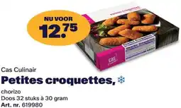Bidfood Cas Culinair Petites croquettes aanbieding