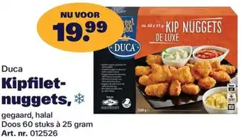 Bidfood Duca Kipfilet Nuggets aanbieding