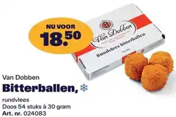 Bidfood Van Dobben Bitterballen aanbieding