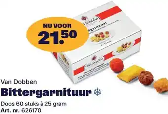 Bidfood Van Dobben Bittergarnituur aanbieding