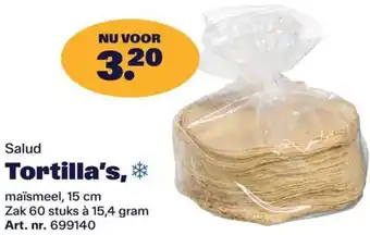 Bidfood Salud Tortilla's aanbieding