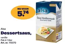 Bidfood Alsa Dessertsaus aanbieding