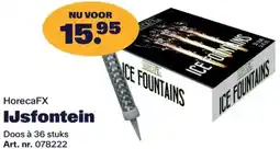 Bidfood HorecaFX IJsfontein aanbieding