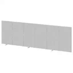 IKEA Sidorna scheidingswand, grijs, modulaire panelen, eenvoudig te monteren, staand scherm aanbieding
