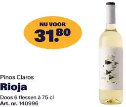 Bidfood Pinos Claros Rioja aanbieding
