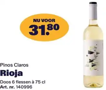 Bidfood Pinos Claros Rioja aanbieding